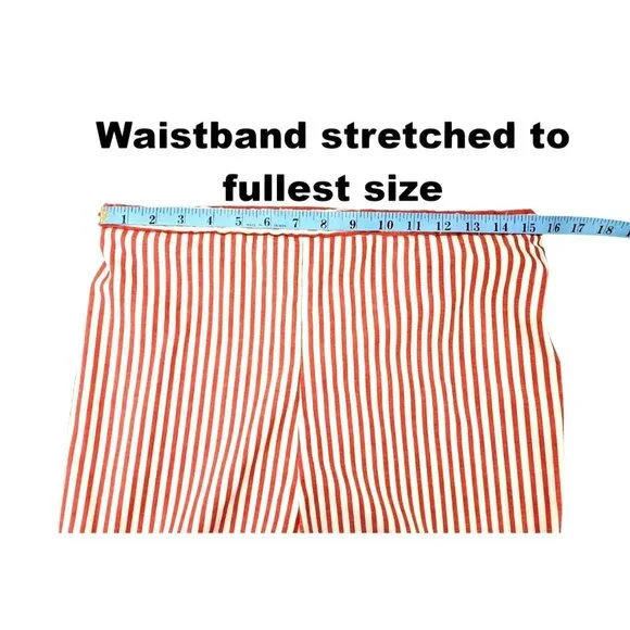 Vintage Candy Striper Uniform 1970s Red White Top Pants Hat 3 Piece Set Imperial - Picture 13 of 16